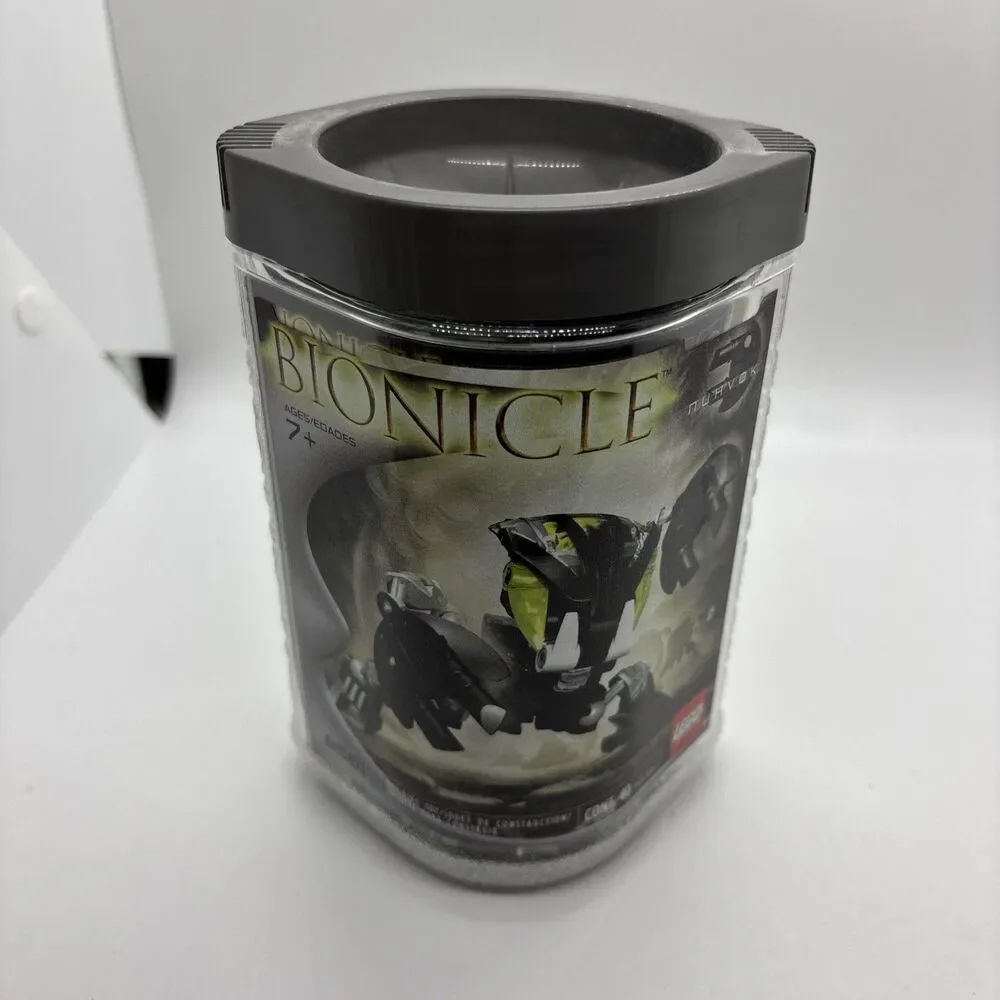 LEGO BIONICLE Bohrok Nuhvok 8561 Canister Complete Set Retired 2002 41pc